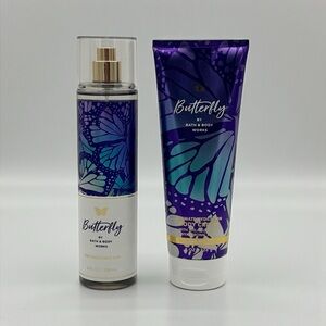 Bath & Body Works Butterfly Body Cream Gift Set NWT